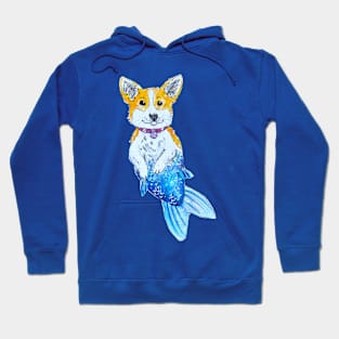 Corgi Mermaid Hoodie